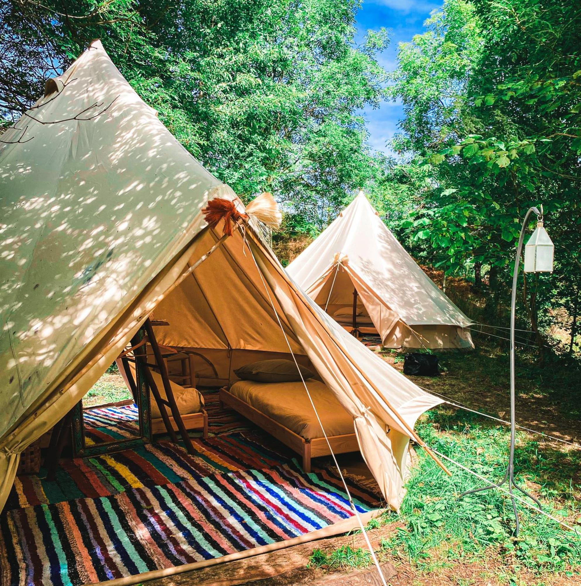 Le Travers Ajoux - Camping Gite Evenement Exteriör bild
